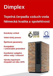 Prospekt Tepelná čerpadla Dimplex